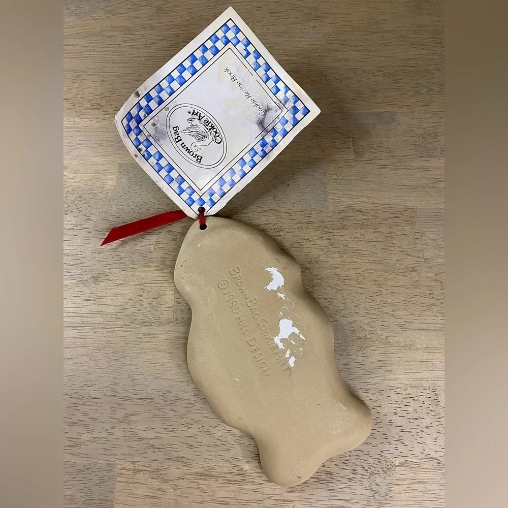 CHRISTMAS BEAR 🎄 Brown‎ Bag Cookie Company Mold-Vintage 1990